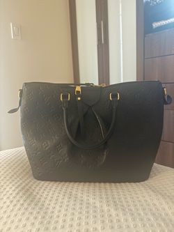 Louis Vuitton Mazarine MM – Monogram Empreinte Leather, Noir