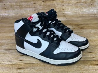 Nike Dunk High Black White Womens Size 7.5 Shoes Sneakers - DD1869-103
