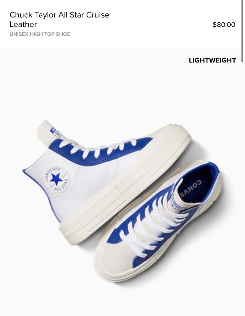 Chuck Taylor All Star Cruise Leather