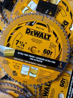 Dewalt blades, discos de corte, hojas de 7 1/4 de 60 dientes