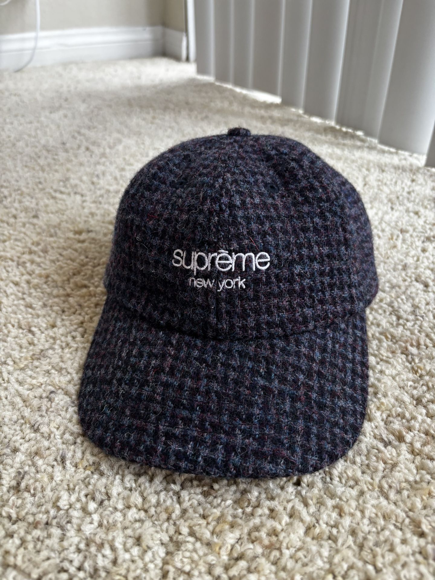 Supreme Harris Tweed 6 Panel Hat Supreme Harris Tweed 6 Panel Hat