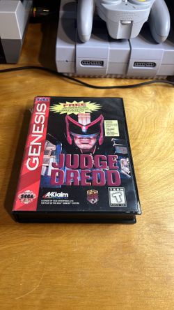 Sega Genesis - Judge Dreds