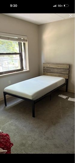 Two twin size bed frames