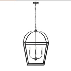 Millennium Lighting
Kelsey 4-Light 20.1 in. Matte Black Pendant-Light