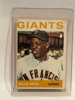 1964 Willie Mays Topps #150 Baseball Card
