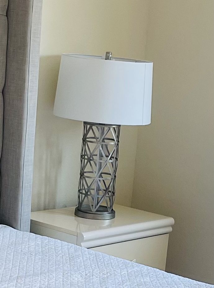 $39 each Tall table lamps (2 available)