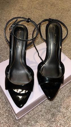 Black mule heels