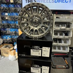 FUEL Cycle D833 Rim 17X8.5 6X139.7 Offset 25 Platinum (Quantity of 4)
