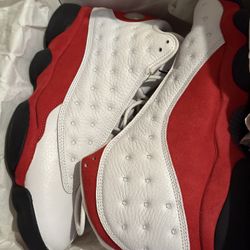 air Jordan 13 retro white/black- team red