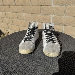 Jordan 7 Pure Platinum Sz 11. (Replacement Laces, no box)