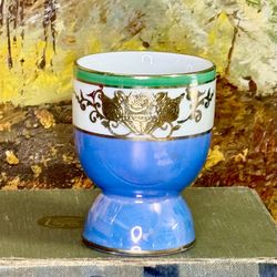 VTG 1 Egg Cup Noritake Japan Hand Painted Azalea Pattern Red Mark Egg Holder