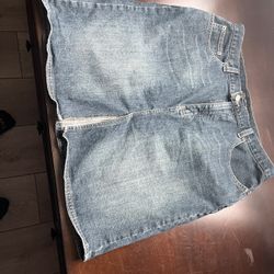 Vintage Jean Skirt