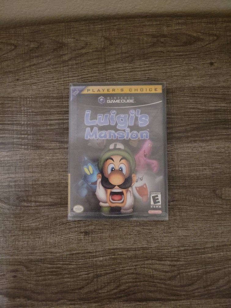 Luigis Mansion Gamecube Mint Condition CIB