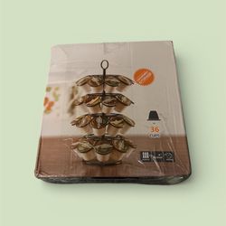 Coffee Pod Carousel Holder- Compatible Keurig