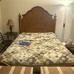 Queen Bed Frame And Mattress 
