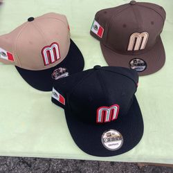 🔥New Era Mexico SnapBack Hats 