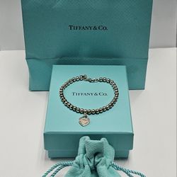 Return to Tiffany
Heart Tag Bead Bracelet #13937