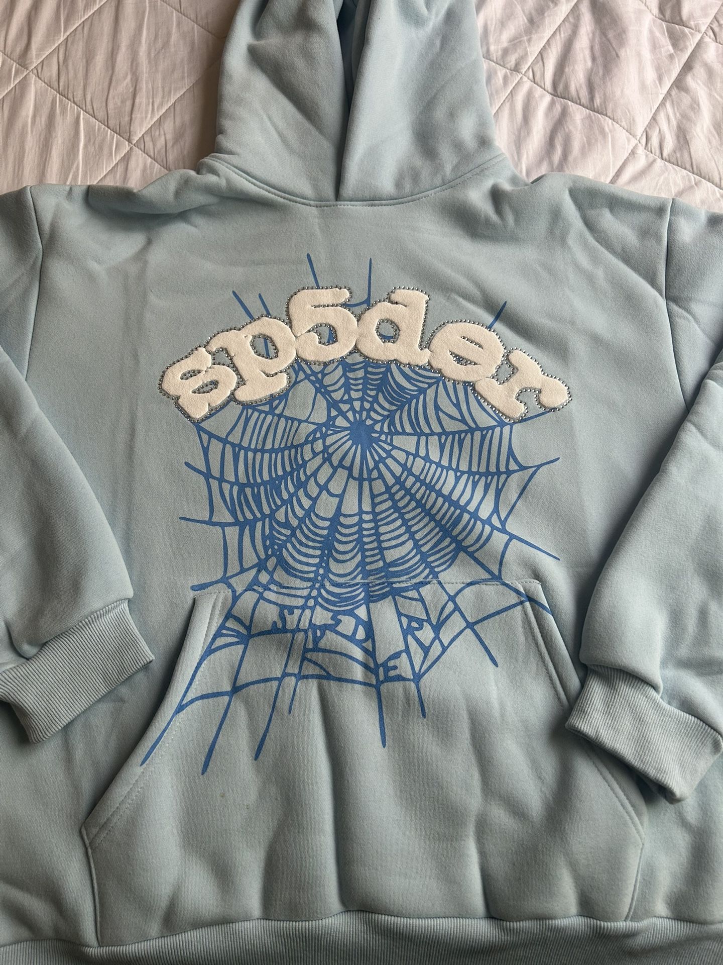 Sp5der Hoodie Size Large