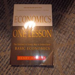 Economics One Lesson 