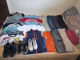Ropa para niño size 6 _7_8 años