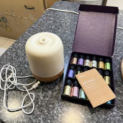 Diffuser With Essential Oils 