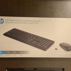 HP Wireless Keyboard and Mouse Combo - Full Size Membrane Chiclet Style Keyboard, 3-Zone Layout, 2.4GHz Wireless Connection, Compatible with PC, Mac