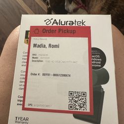 Aluratek HD Webcam.  Never Used
