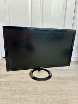 ASUS 24” Flat Panel Glossy Black PC Screen Monitor