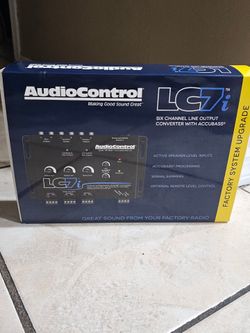 SIX CHANNEL LINE OUTPUT CONVERTER WITH ACCUBASS