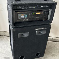 VocoPro Amplifier, Receiver, & Speaker