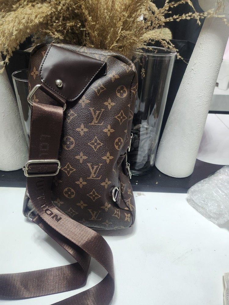 Brown Mammogram Crossbody