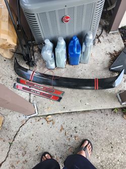 Nissan Altima 2018 Spoiler And Door Step Guard