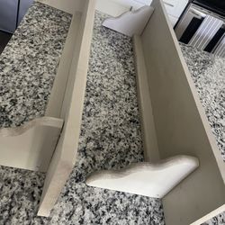(2) Pair Of Long Shelves 