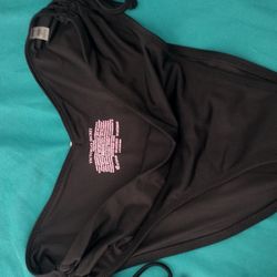 Black lg bathing suit bottoms