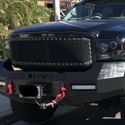 Ford F 250 350 Super Duty Bumper Winch