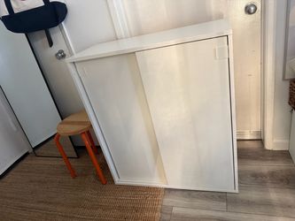 IKEA mackapar shoe storage cabinet sliding door