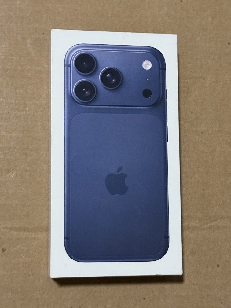 Apple iPhone 17 Pro 512GB Deep Blue (Unlocked) SEALED 1 YEAR