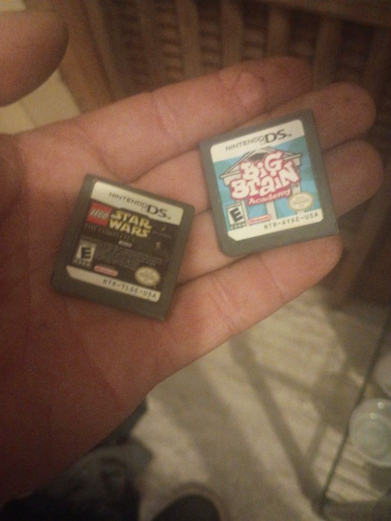  Nintendo DS Star Wars Lego Big Brain Academy