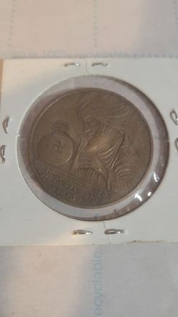1930s "Swami" Good Luck Token GOOD LOOK WILL ACCOMPANY THE BEARER