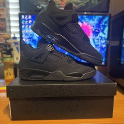 Jordan 4 Black Cat Size 12
