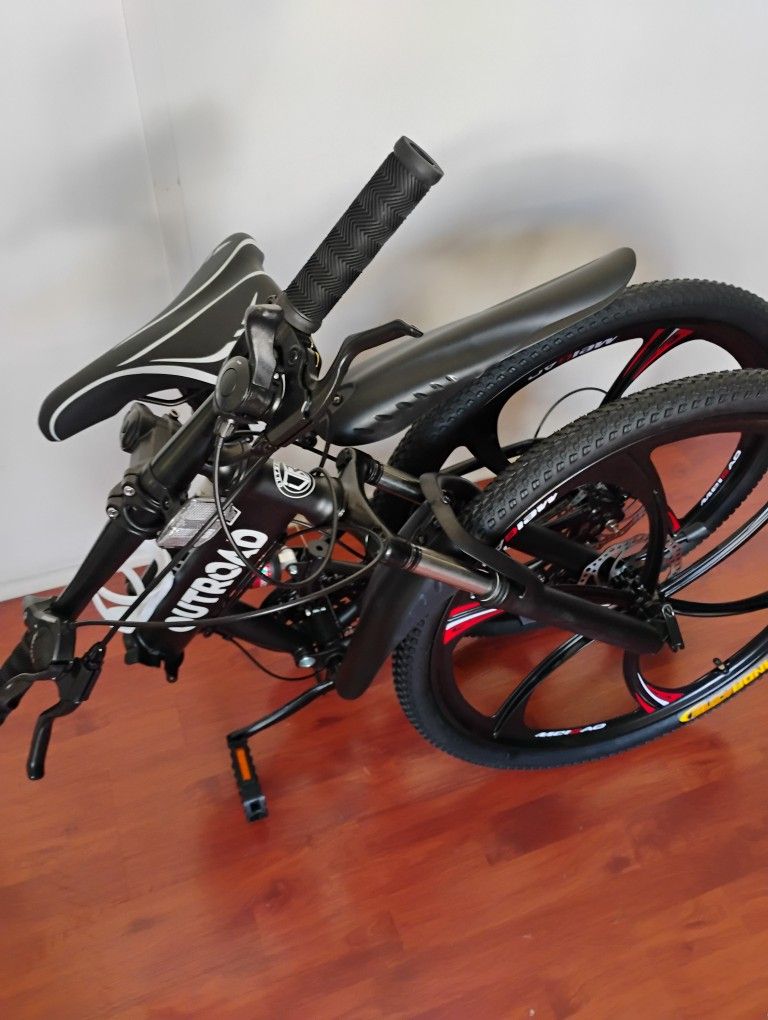Bike Folding New 26 Inch Wheels Fits In The Trunk Of Your Car Price Firm Ontario CA 