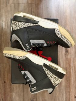 Jordan 3 black cement sz 9.5