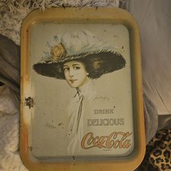 Coca Cola tray. Antique..