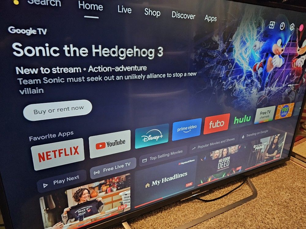 Sony 4K Bravia 55-Inch TV