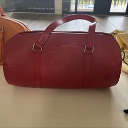 Red Louis Vuitton Pack
