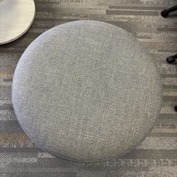 Grey ottoman