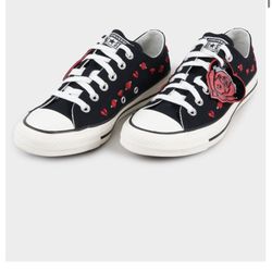 Black Rose Converse 