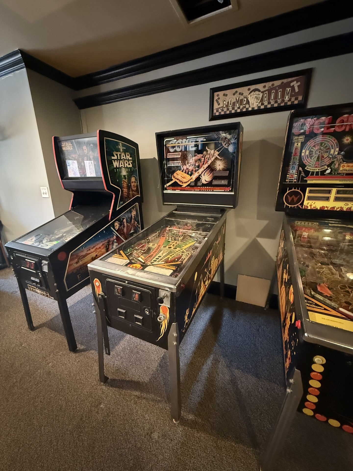 1985 Williams Comet Pinball Machine