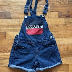 Levi's denim shortall  overalls  Girl Or Boy Kids 