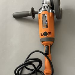 Ridgid 7” Angle Grinder Corded 